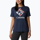 Koszulka trekkingowa damska Columbia Bluebird Day Relaxed nocturnal heather/lakeshore flora