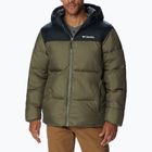 Kurtka męska Columbia Puffect Hooded stone green/black