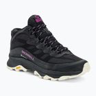 Buty turystyczne damskie Merrell Moab Speed Mid GTX black