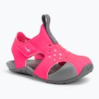 Sandały dziecięce Nike Sunray Protect 2 hyper pink/smoke grey/fuchsia glow