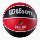 Piłka do koszykówki Wilson NBA Team Tribute Portland Trail Blazers red rozmiar 7