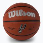 Piłka do koszykówki Wilson NBA Team Alliance San Antonio Spurs brown rozmiar 7