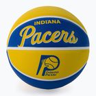 Piłka do koszykówki dziecięca Wilson NBA Team Retro Mini Indiana Pacers blue rozmiar 3