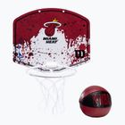 Zestaw do mini-koszykówki Wilson NBA Mini Hoop Team Miami Heat
