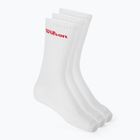 Skarpety Wilson Crew Logo 3 pary bright white