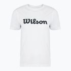 Koszulka tenisowa damska Wilson Team Graphic Script W bright white script