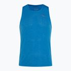 Koszulka do biegania męska Saucony Stopwatch Singlet cobalt heather