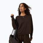 Bluza damska Sweaty Betty After Class Yoke Crop espresso brown