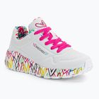 Buty SKECHERS JGoldcrown Uno Lite Lovely Luv white/multi