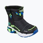 Śniegowce dziecięce SKECHERS Mega-Craft Cuboforce black/blue/lime
