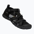 Sandały juniorskie KEEN Seacamp II CNX black/ grey