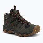 Buty trekkingowe męskie KEEN Headout Mid Waterproof black olive/fossil orange