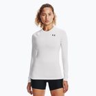 Longsleeve treningowy damski Under Armour HeatGear Compression white/black