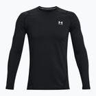 Longsleeve treningowy męski Under Armour CG Armour Fitted Crew black/white