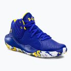 Buty do koszykówki damskie Under Armour GS Jet '21 royal/white