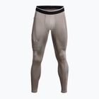 Legginsy treningowe męskie Under Armour UA Cg Armour Novelty pewter/reflective
