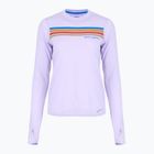 Koszulka do biegania damska Brooks Distance Graphic heather violet dash/stripe