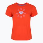 Koszulka do biegania damska Brooks Distance Graphic jamberry/love run