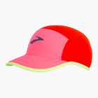 Czapka z daszkiem Brooks Lightweight Packable cherry tomato/neo pink