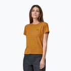 Koszulka damska Patagonia P-6 Logo Responsibili-Tee dried mango
