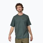 Koszulka męska Patagonia P-6 Logo Responsibili-Tee nouveau green