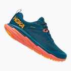 Buty do biegania damskie HOKA Challenger ATR 6 GTX blue/coral camellia