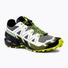 Buty do biegania męskie Salomon Speedcross 6 black/white/acid lime
