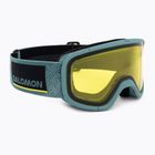 Gogle narciarskie dziecięce Salomon Lumi Flash Jr atlantic blues/flash yellow