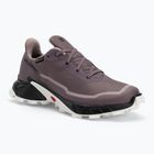 Buty do biegania damskie Salomon Alphacross 5 GTX moonscape/black/white