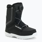 Buty snowboardowe dziecięce Salomon Whipstar Boa Jr black/black/white