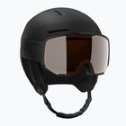 Kask narciarski Salomon Osmo black/flash tonic orange