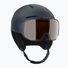 Kask narciarski Salomon Osmo dress blue/flash tonic orange