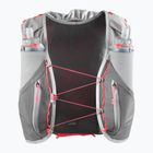 Kamizelka do biegania Salomon ADV SKIN 12 Set castelrock/alloy/neon flame