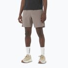 Spodenki do biegania męskie Salomon Shakeout Core 2IN1 7" No Liner iron