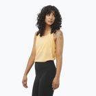 Koszulka do biegania damska Salomon SHAKEout Air Tank warm apricot