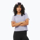 Koszulka do biegania damska Salomon SHAKEout Air Crop SS Tee cosmic sky