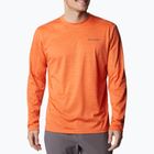 Longsleeve trekkingowy męski Columbia Alpine Chill Zero desert orange heather