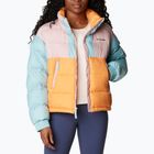 Kurtka damska Columbia Pike Lake II Cropped sunset peach/dusty pink/aqua haze