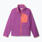 Bluza polarowa dziecięca Columbia Fast Trek IV Fleece Full Zip satin pink/chalk