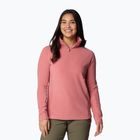 Bluza polarowa damska Columbia Glacial IV 1/2 Zip pink agave