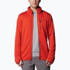 Bluza trekkingowa męska Columbia Park View Fleece FZ sail red heather