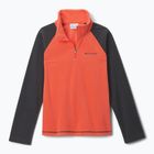 Bluza polarowa dziecięca Columbia Glacial Half Zip zing/shark