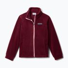 Bluza polarowa dziecięca Columbia Benton Springs Fleece rich wine