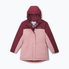 Kurtka narciarska dziecięca Columbia Hikebound II Long Insulated eraser pink/rich wine