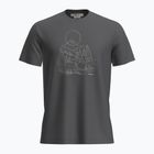 Koszulka trekkingowa męska icebreaker Merino 150 Tech Lite III SS Sunset Camp obsidian