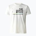 Koszulka trekkingowa męska The North Face Foundation Graphic gardenia white/black