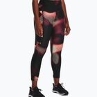Legginsy treningowe damskie Under Armour Armour AOP Ankle Compression black/radio red/white