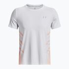 Koszulka do biegania męska Under Armour Iso-Chill Laser Heat white/orange blast/reflective