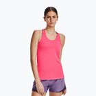 Koszulka treningowa damska Under Armour HeatGear Armour Racer pink shock/iridescent
