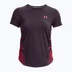 Koszulka do biegania damska Under Armour Iso-Chill Laser II tux purple/reflective